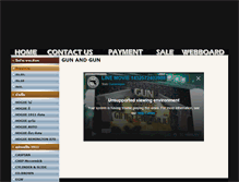 Tablet Screenshot of gunandgun.com